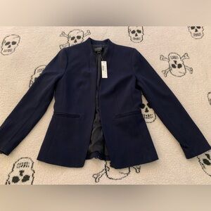 NWT Jcrew Fitted Navy Blazer
